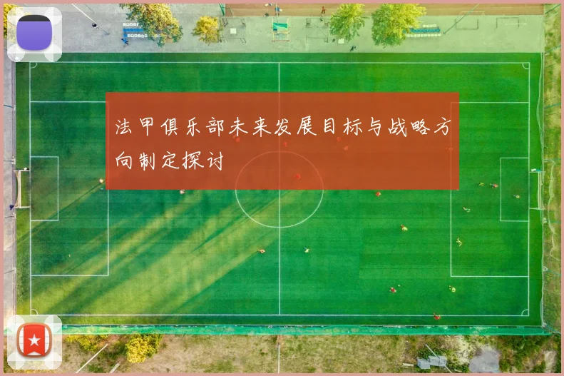 法甲俱乐部未来发展目标与战略方向制定探讨